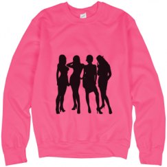 Unisex Neon Crewneck Sweatshirt