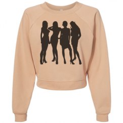 Women's Raglan Pullover Fleece