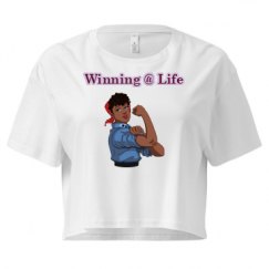 Ladies Festival Cali Crop Top Tee