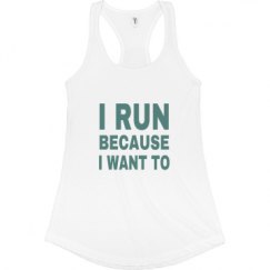 Ladies Slim Fit Racerback Tank Top