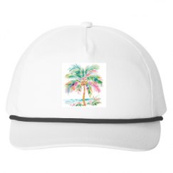 Snapback Five-Panel Rope Hat