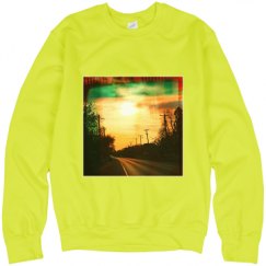 Unisex Neon Crewneck Sweatshirt