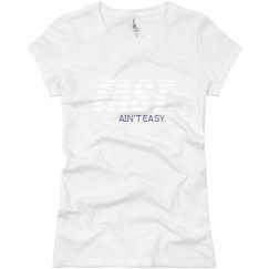 Ladies Slim Fit Basic Promo Jersey Tee