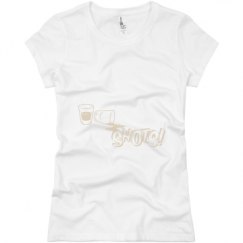 Ladies Slim Fit Basic Promo Jersey Tee