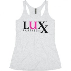 Ladies Slim Fit Super Soft Racerback Triblend Tank