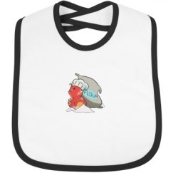 Infant Contrast Trim Bib