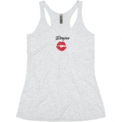 Ladies Slim Fit Super Soft Racerback Triblend Tank