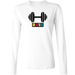 Ladies Relaxed Fit Basic Long Sleeve Tee