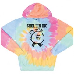 Unisex Tie-Dye Fleece Hoodie