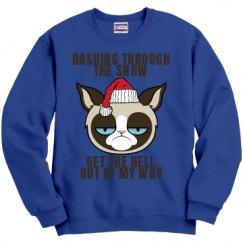 Unisex Film and Foil Crewneck Sweatshirt