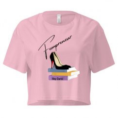 Ladies Festival Cali Crop Top Tee