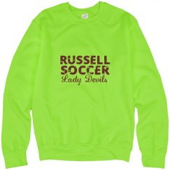 Unisex Neon Crewneck Sweatshirt