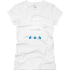 Ladies Slim Fit Basic Promo Jersey Tee