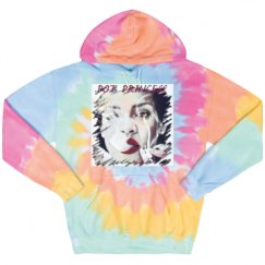 Unisex Tie-Dye Fleece Hoodie