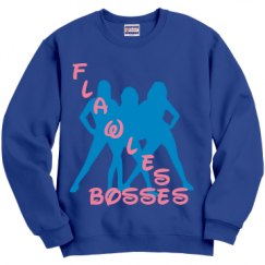 Unisex Film and Foil Crewneck Sweatshirt