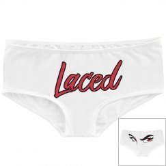 Laced vamp boy shorts