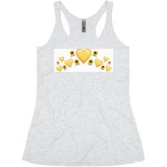 Ladies Slim Fit Super Soft Racerback Triblend Tank