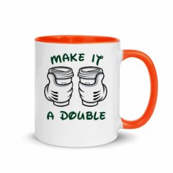 11oz Ceramic Mug with Color Inside