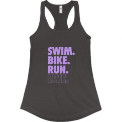 Ladies Slim Fit Racerback Tank Top