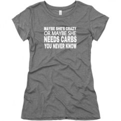 Ladies Slim Fit Super Soft Triblend Tee