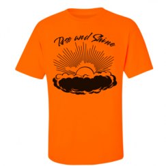 Unisex Ultra Cotton Safety Neon Crewneck Tee