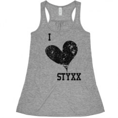 Ladies Flowy Racerback Tank