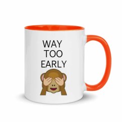 11oz Ceramic Mug with Color Inside