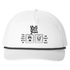 Snapback Five-Panel Rope Hat