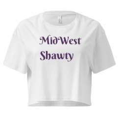 Ladies Festival Cali Crop Top Tee