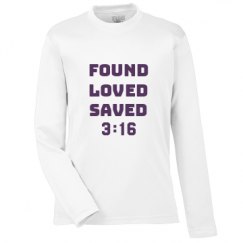 Youth Performance Long Sleeve Tee