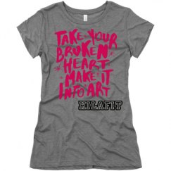 Ladies Slim Fit Super Soft Triblend Tee