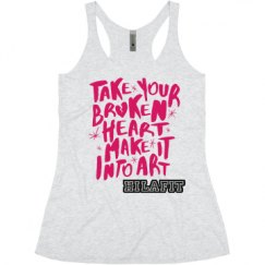 Ladies Slim Fit Super Soft Racerback Triblend Tank