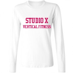 Ladies Relaxed Fit Basic Long Sleeve Tee