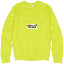 Unisex Neon Crewneck Sweatshirt