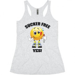 Ladies Slim Fit Super Soft Racerback Triblend Tank