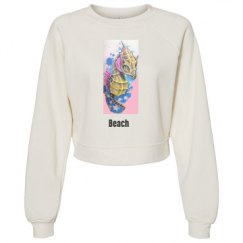 Women's Raglan Pullover Fleece