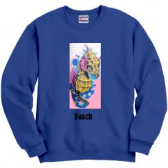 Unisex Film and Foil Crewneck Sweatshirt