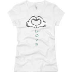 Ladies Slim Fit Basic Promo Jersey Tee