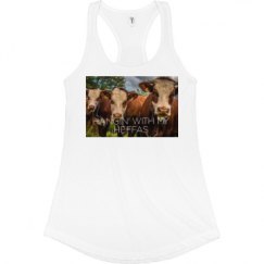 Ladies Slim Fit Racerback Tank Top