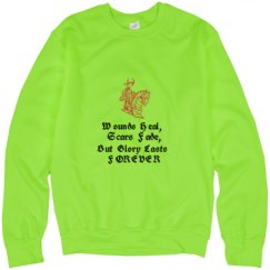 Unisex Neon Crewneck Sweatshirt