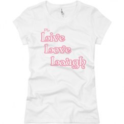 Ladies Slim Fit Basic Promo Jersey Tee