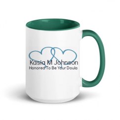 15oz Ceramic Mug with Color Inside