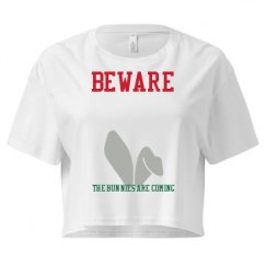 Ladies Festival Cali Crop Top Tee