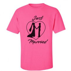 Unisex Ultra Cotton Safety Neon Crewneck Tee