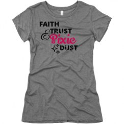 Ladies Slim Fit Super Soft Triblend Tee