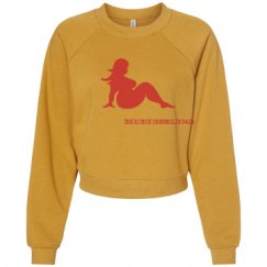 Women's Raglan Pullover Fleece