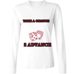 Ladies Relaxed Fit Basic Long Sleeve Tee