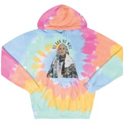 Unisex Tie-Dye Fleece Hoodie