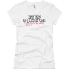Ladies Slim Fit Basic Promo Jersey Tee