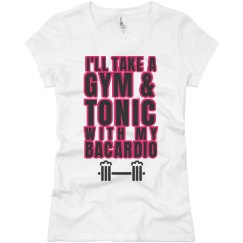 Ladies Slim Fit Basic Promo Jersey Tee